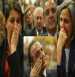 BDP'li vekiller gözyaşlarına boğuldu!