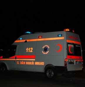 Bir ambulansta 15 hasta!