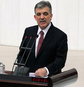 Cumhurbaşkanı Gül Meclis açılışında konuştu!