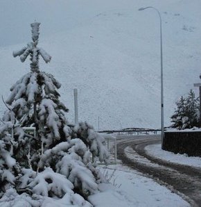 Mayıs'ta kar sürprizi