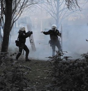 ODTÜ savaş alanına döndü!