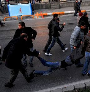 Taksim'de Uludere protestosu