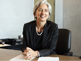 Lagarde Brezilya'dan destek isteyecek