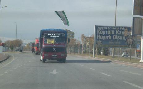 Resimlerle Tavsancali'dan Konyadaki Depremzedelere ..