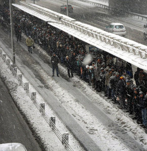 İstanbul'da kar kâbusu!